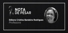 Nota de pesar pela morte da professora Débora Cristina Bandeira Rodrigues